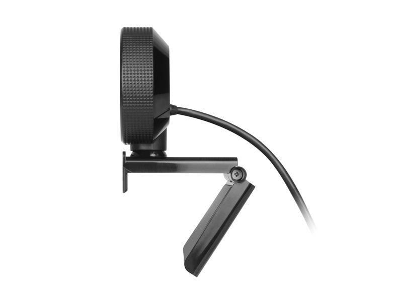 LIVE 1080p HD Webcam with Ring Light, Auto Focus and Directional Noise Cancelling Mic