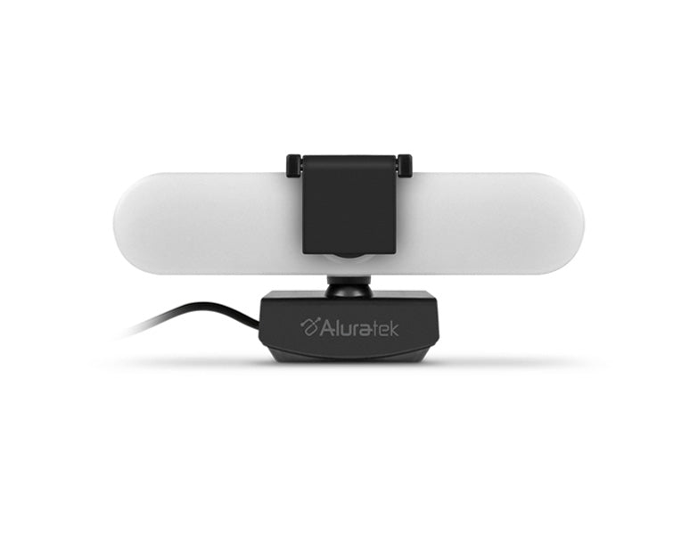 LIVE Ultra 4K HD Ring Light Webcam with Dual Stereo Noise Cancelling Mics