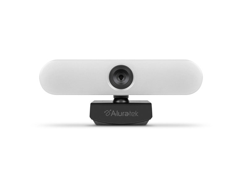 LIVE Ultra 4K HD Ring Light Webcam with Dual Stereo Noise Cancelling Mics