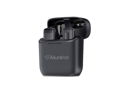 Wireless USB-C Vlogging Lapel Microphone with Charging Case