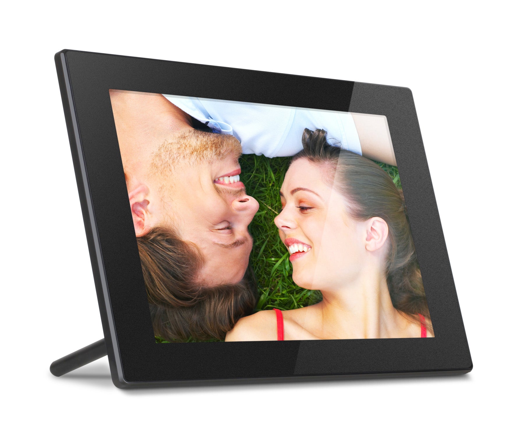 Dragon Touch 10 inch Black/White Digital Picture Frame(Wi-Fi, Bluetooth)