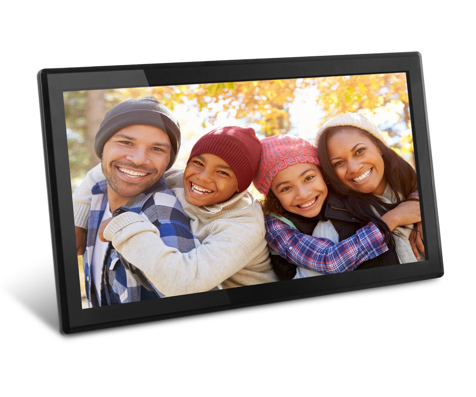 WiFi Digital Photo Frame with Touchscreen IPS LCD Display and 16GB Bui