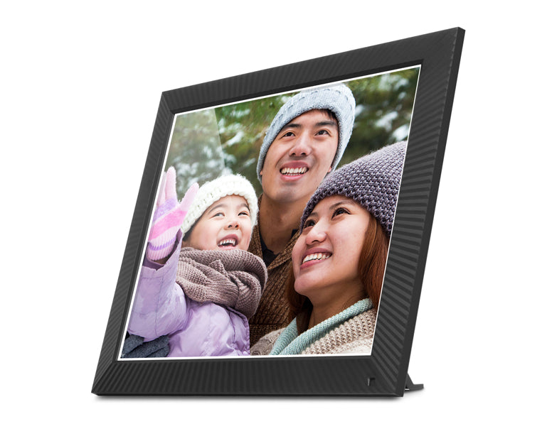 Touchscreen Digital Photo Frame with Motion Sensor, Auto Rotation and 32GB Built-in Memory