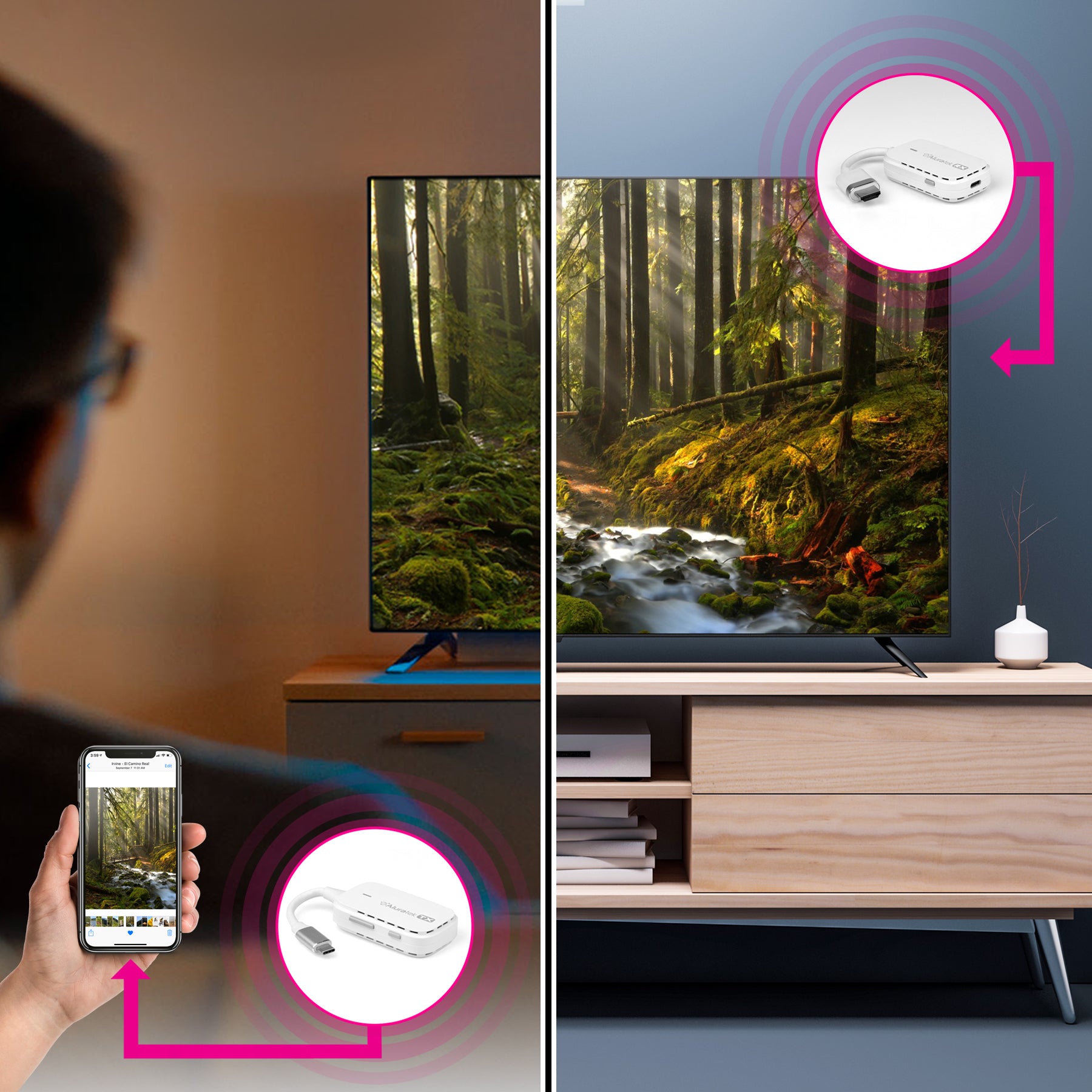 Streamcast Mobile Wireless HDMI Streaming Kit