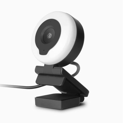 Aluratek 2K HD Ring Light Webcam with Tripod Angle