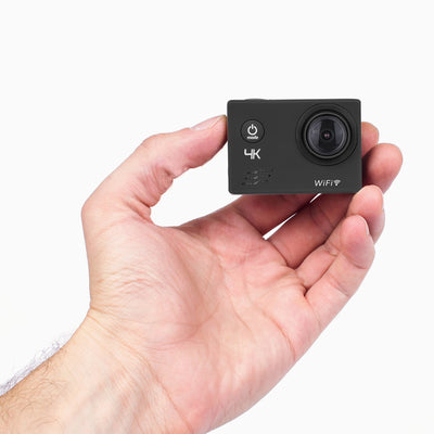 Aluratek 4K Wi-Fi Sports Action Camera Scale