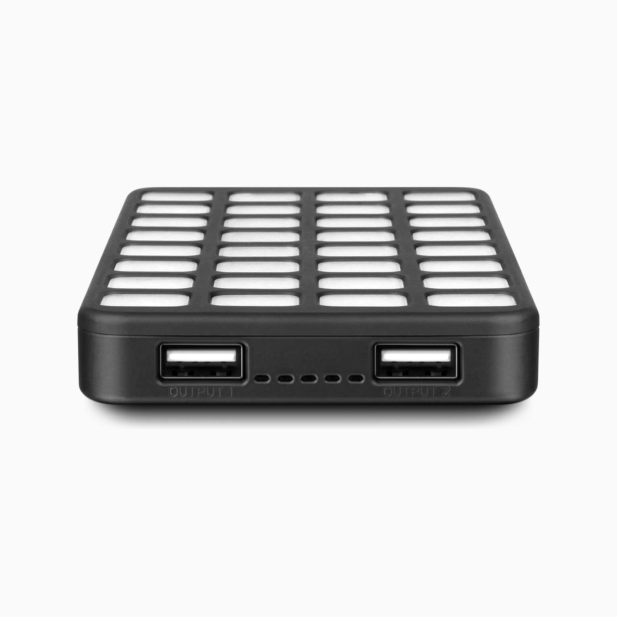 Aluratek 8k Dual USB 2.1A Power Bank with LED Lantern Main