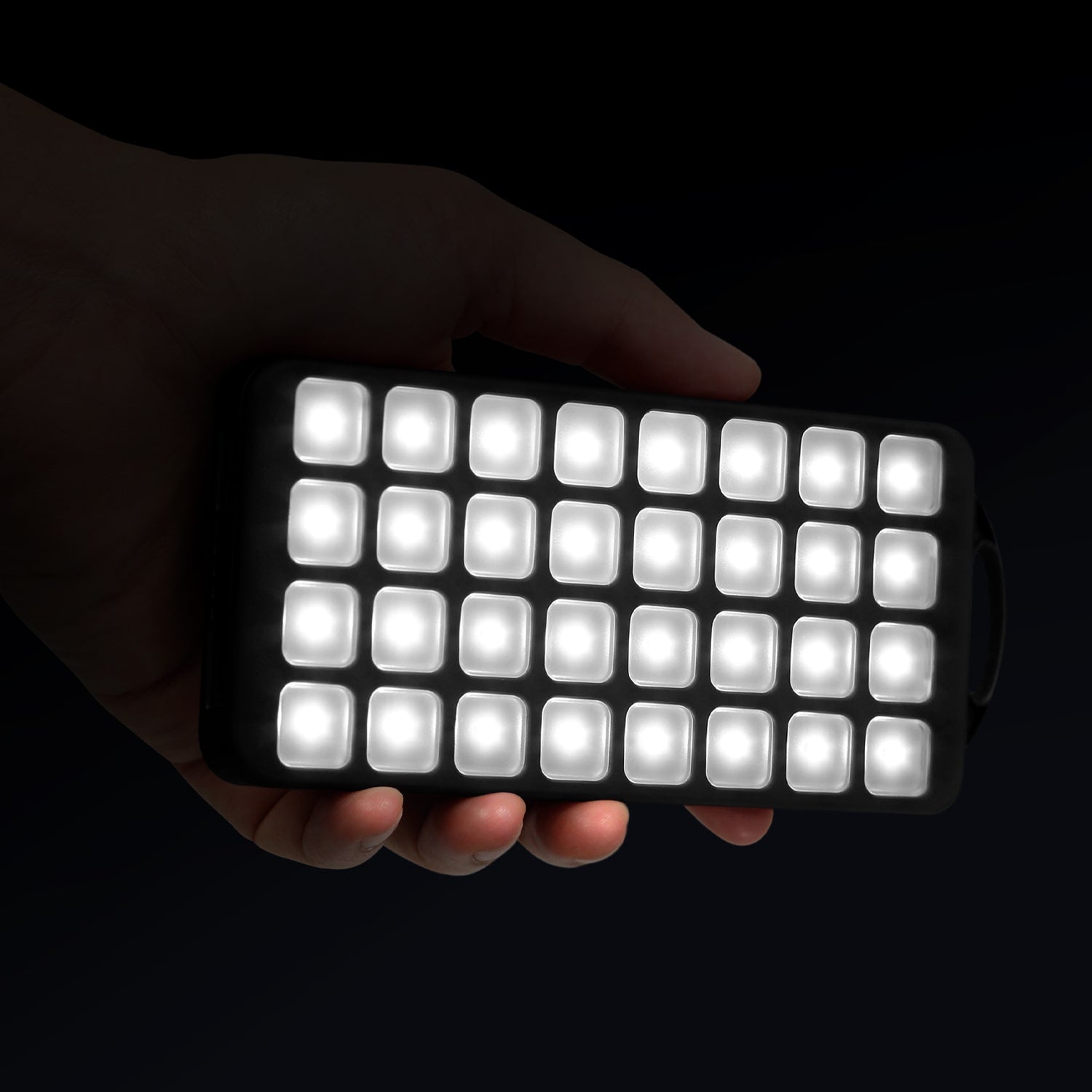 Aluratek 8k Dual USB 2.1A Power Bank with LED Lantern lifestyle light