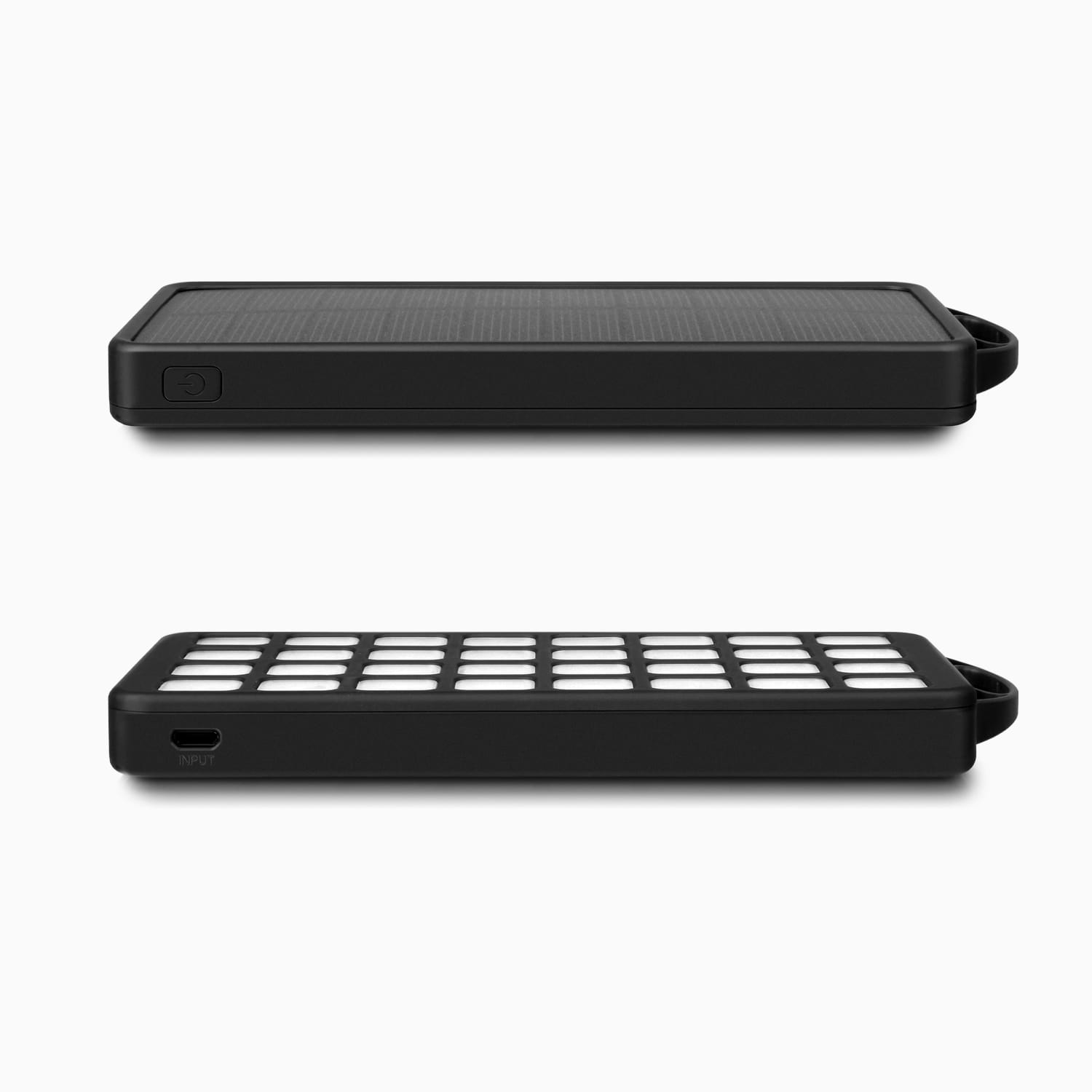Aluratek 8k Dual USB 2.1A Power Bank with LED Lantern side