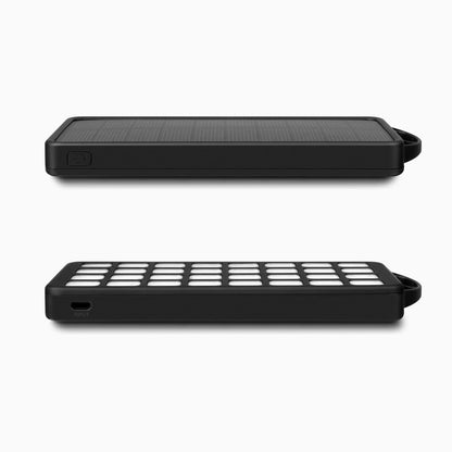 Aluratek 8k Dual USB 2.1A Power Bank with LED Lantern side