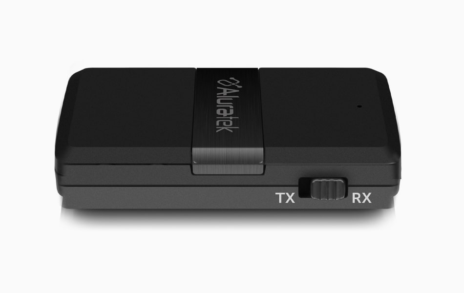 Aluratek Bluetooth Audio Receiver Transmitter with Detached Cable Dual modes R n T