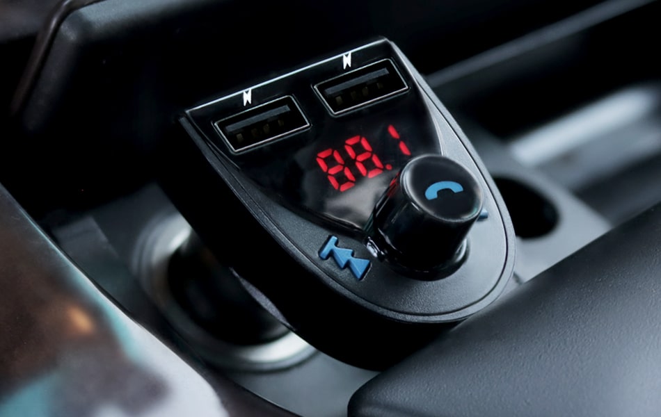 Aluratek Bluetooth Audio Receiver and FM Transmitter Bluetooth Enable Your Car