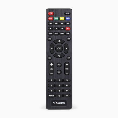 Aluratek Digital TV Converter Box with Digital Video Recorder Remote Control