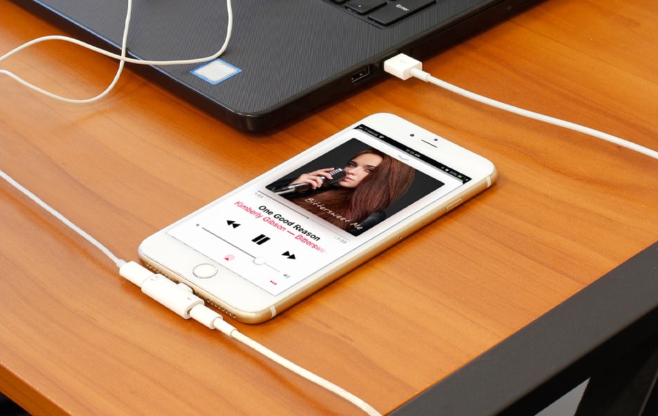 Aluratek Dual-Lightning Adapter  for iPhone iPad Plug-n-Play