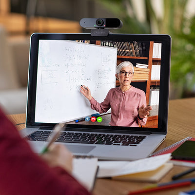 Aluratek HD 1080p Webcam lifestyle Laptop