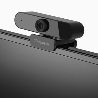 Aluratek HD 1080p Webcam on monitor