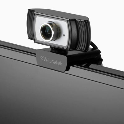 Aluratek HD 1080p Webcam top angle monitor