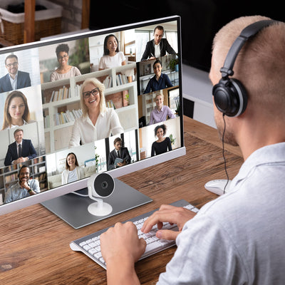 Aluratek HD 1080p Webcam with Autofocus Lifestyle video call