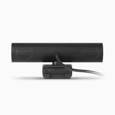 Aluratek HD 1080p Webcam with Omnidirectional Mic and Built-in Speakers Back