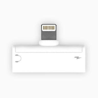 Aluratek Lightning Adapter for iPhone iPad Main white