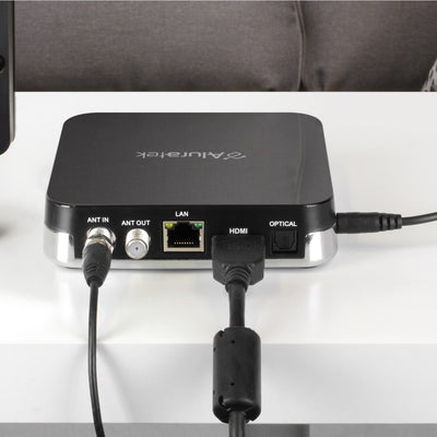 Aluratek Live TV DVR Streaming Media Player All In One TV installation