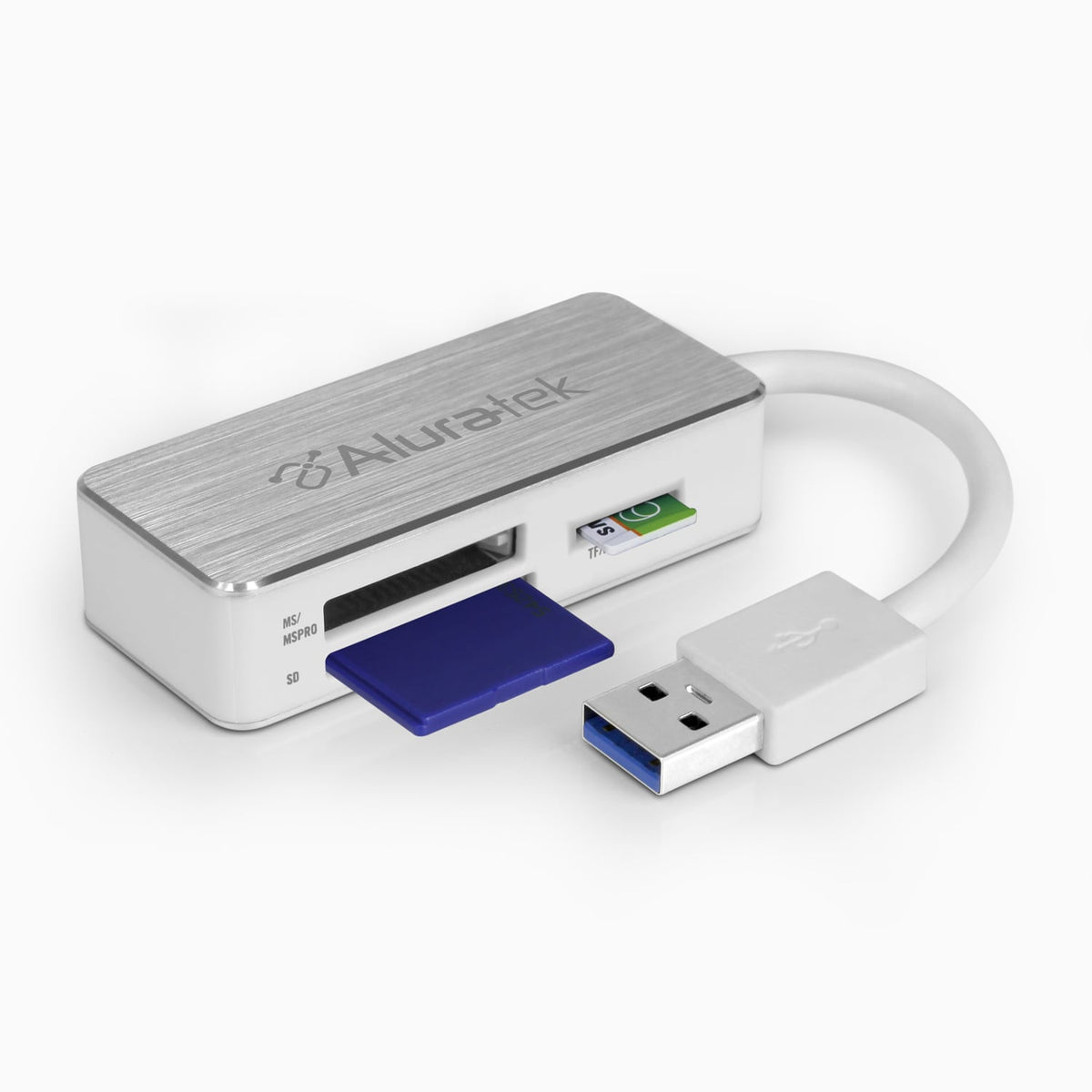 SDXC / SDHC / MicroSD / MS USB 3.0 Multi-Media Card Reader – Aluratek