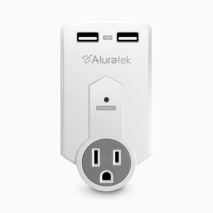 Aluratek Mini Surge Dual USB Charging Station Main