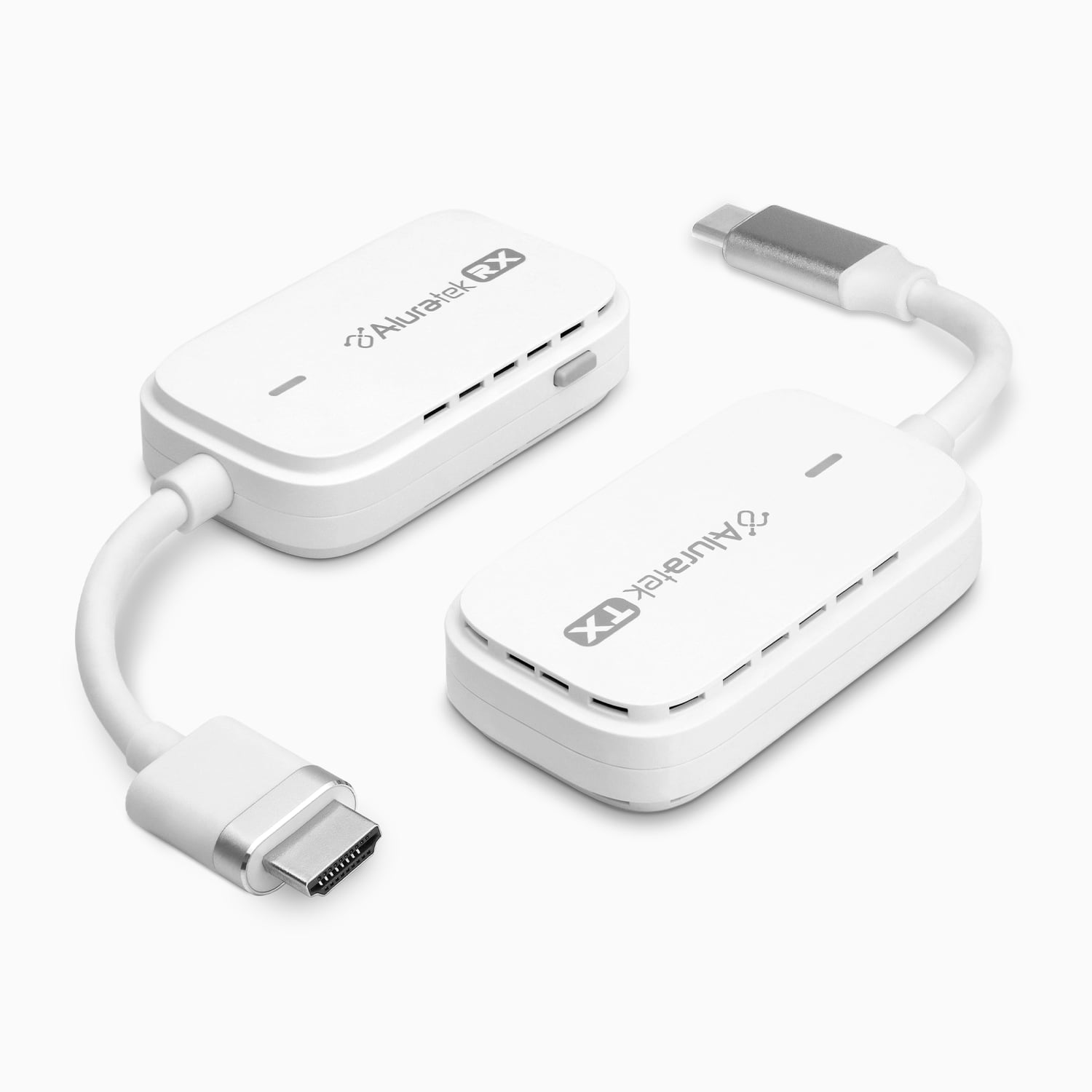Aluratek Streamcast Mobile Wireless Type-C to HDMI Streaming Kit Angle