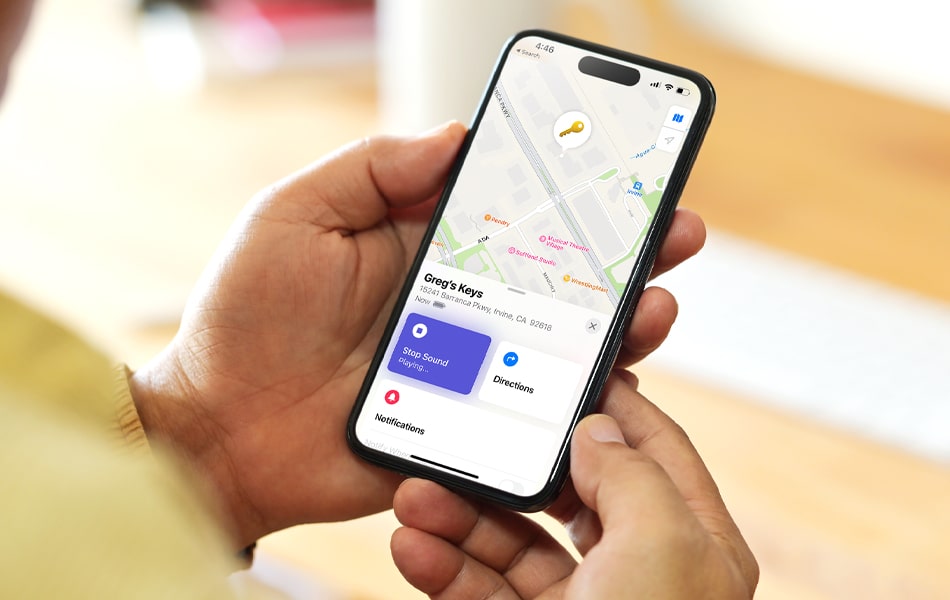 Aluratek Track Tag Location Tracker for iOS Compatible with Apple find my Network