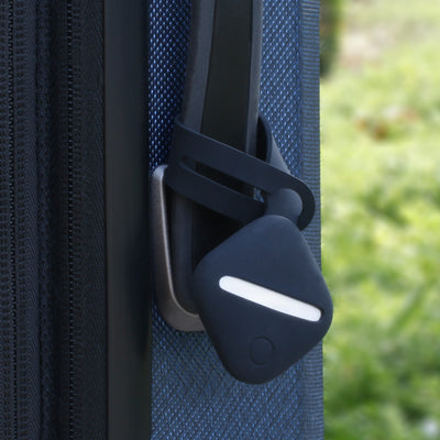 Aluratek Track Tag Location Tracker for iOS Luggage Close-Up