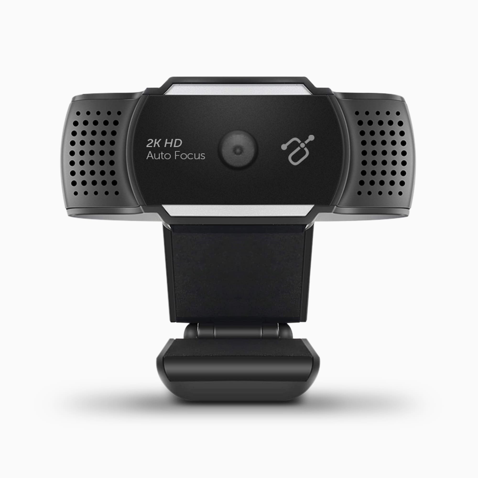 LIVE Ultra 2K HD Webcam with Auto Focus and Dual Stereo Noise Cancelling Mics