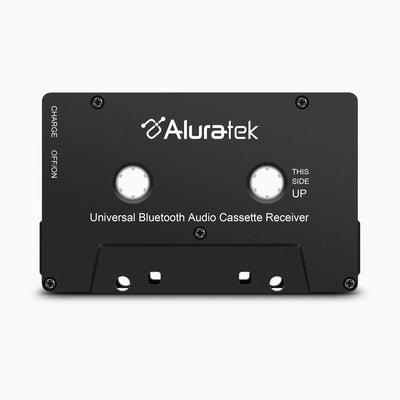 Aluratek Universal Bluetooth Audio Cassette Receiver Front