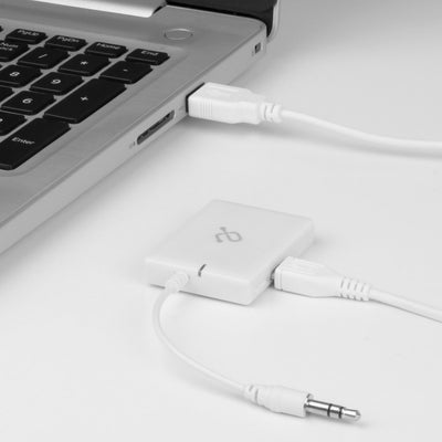 Aluratek Universal Bluetooth Audio Transmitter Charging