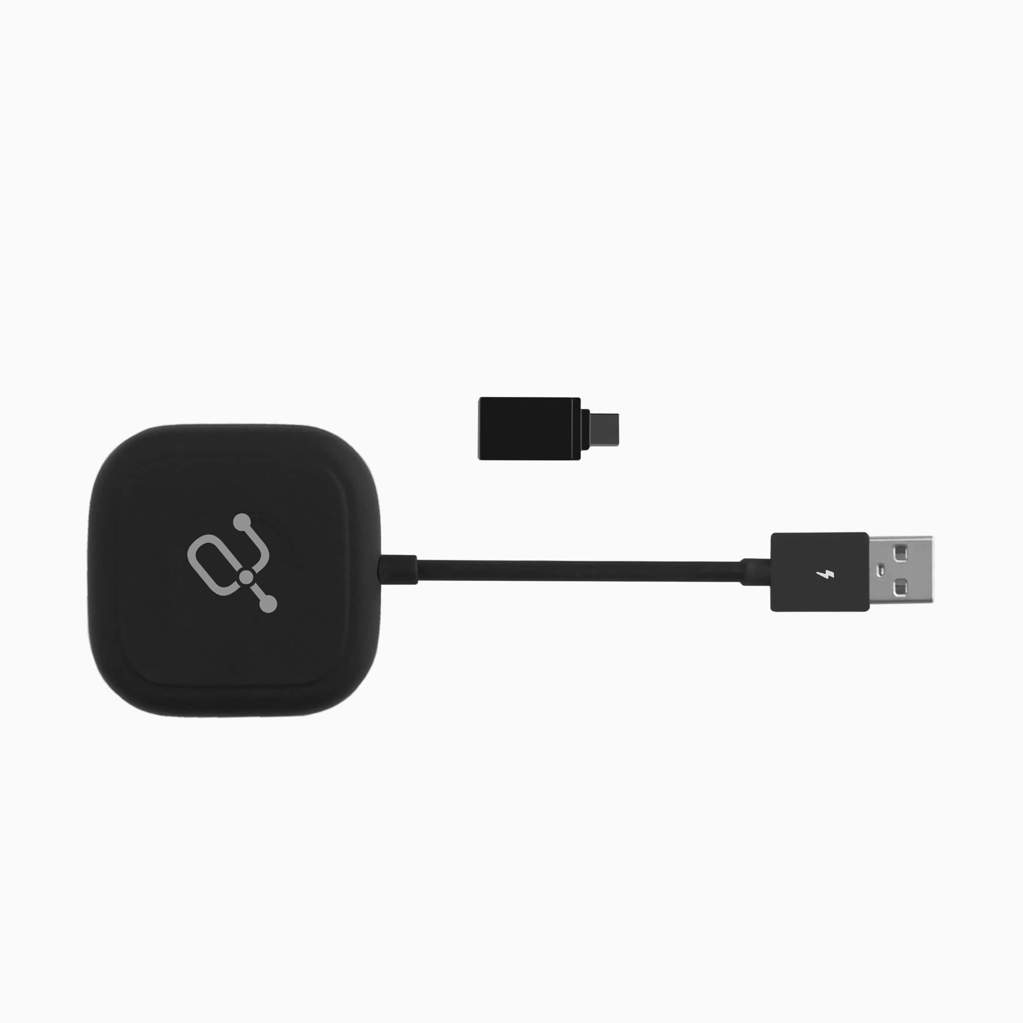 Wireless Adapter for Apple CarPlay® (Black) – Aluratek