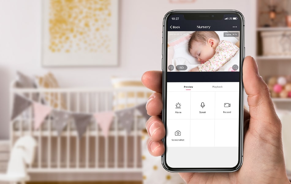 Aluratek eco 4life SmartHome WiFi Security Camera Security at your Fingerprints