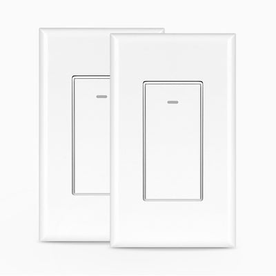 Aluratek eco4life SmartHome WiFi Light Switch dual