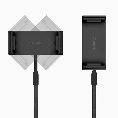 Universal Smartphone and Tablet Flex Mount black Cradle orientation