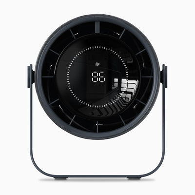 Aluratek Vortex Pro Max Rechargeable Desktop Fan Front View