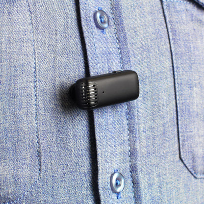 Wireless USB-C Vlogging Lapel Microphone with Charging Case