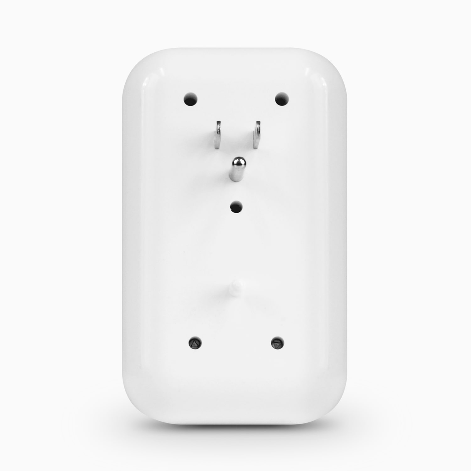 LED Nightlight with 4x AC Outlets,  Dual USB Charging Ports and Light Sensor
