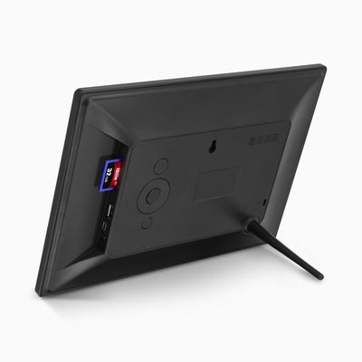 Aluratek 10-inch ips touchscreen wifi digital photo frame 16gb back