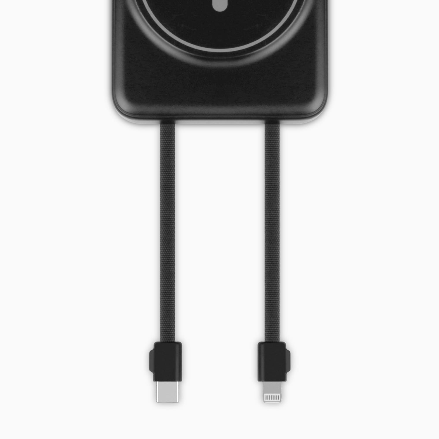 10,000mAh Wireless Power Bank with Built-in Lightning/Type-C Cables Compatible with Qi2/MagSafe/Apple Watch