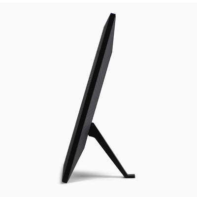 aluratek 17-inch dual-band ips touchscreen wifi digital photo frame auto rotation motion sensor 32gb side