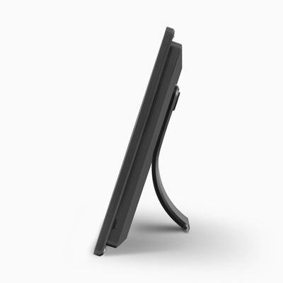 aluratek 18 digital photo frame 4gb side