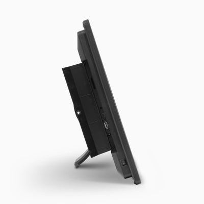 aluratek 18 digital photo frame 4gb side ports