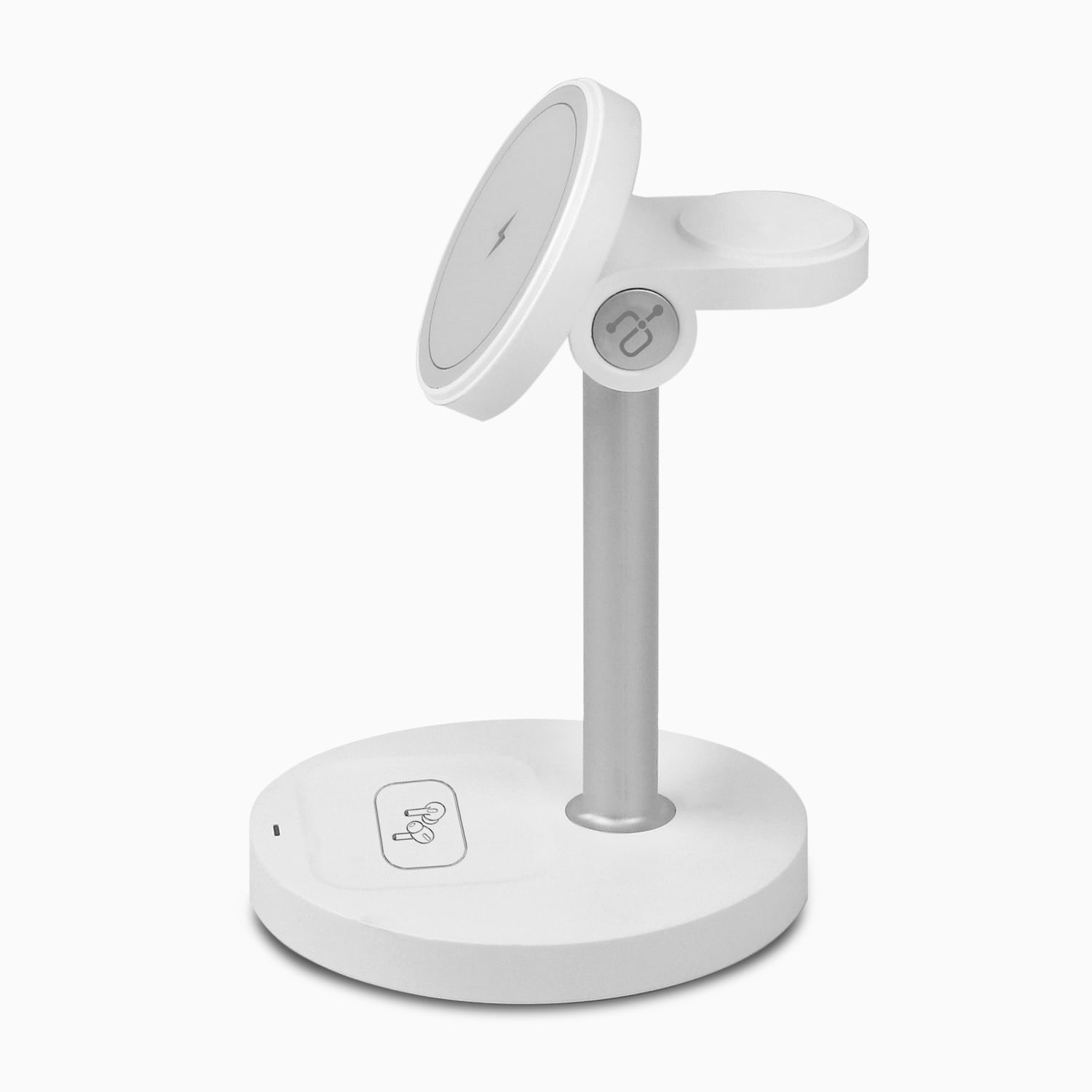 3-in-1 Qi2 Wireless 15W Charging Stand Compatible with MagSafe