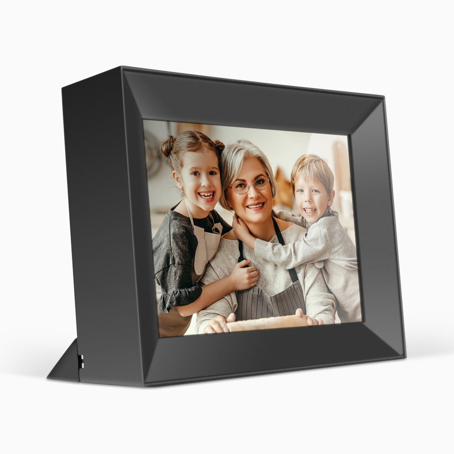 8" WiFi Touchscreen Digital Photo Frame with Auto Rotation and 16GB Built-in Memory