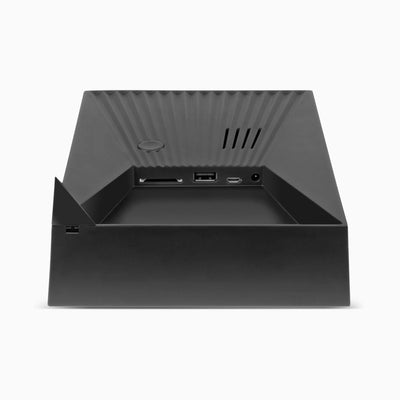 aluratek 8-inch touchscreen wifi digital photo frame auto rotation 16gb back