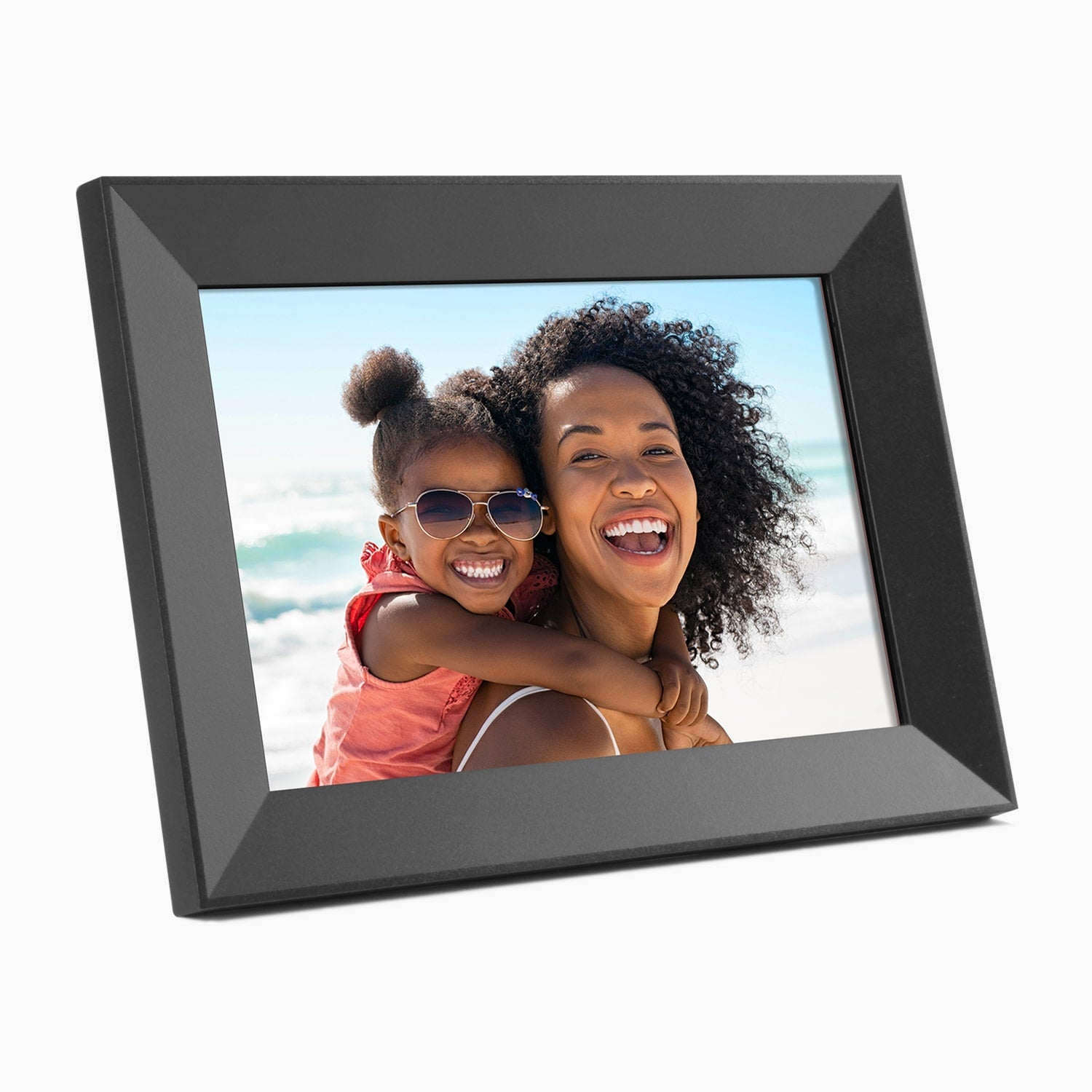 8" WiFi Touchscreen Digital Photo Frame with Auto Rotation and 8GB Built-in Memory