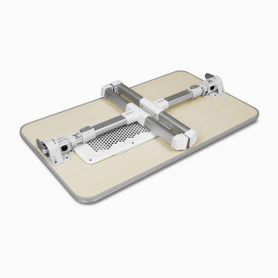 Aluratek Adjustable Ergonomic Laptop Cooling Table with Fan folded